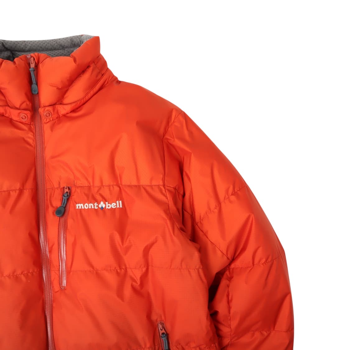 몽벨 오렌지 ex800 나일론 쉘 다운 패딩 상품이미지2