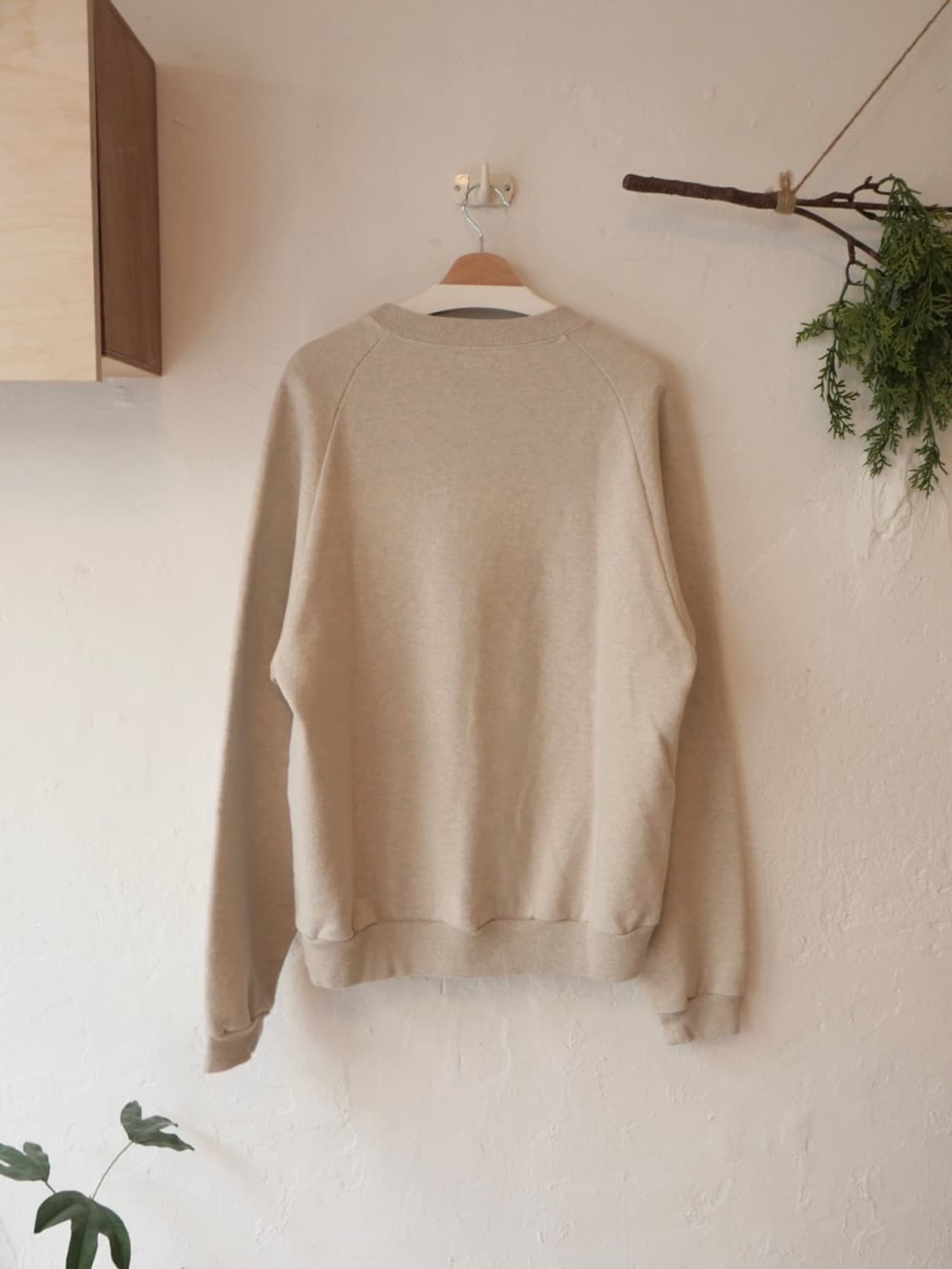 캐피탈 플리스 래글런 스웨트 셔츠 상품이미지3