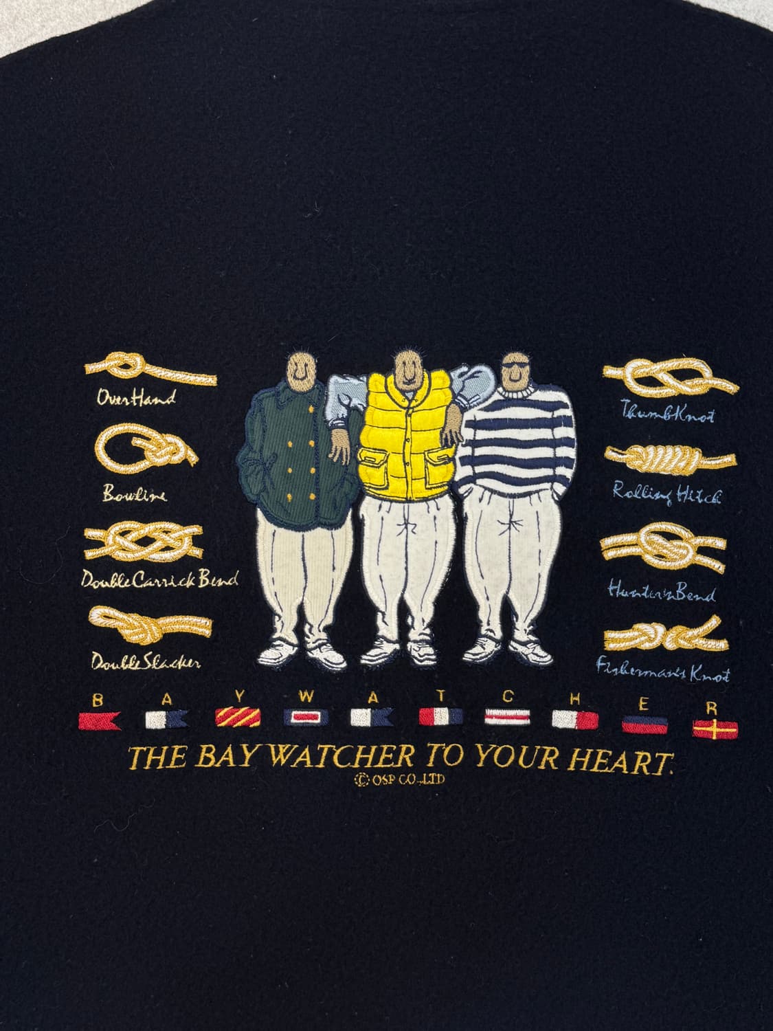 Baywatcher 울 바시티 자켓 상품이미지2