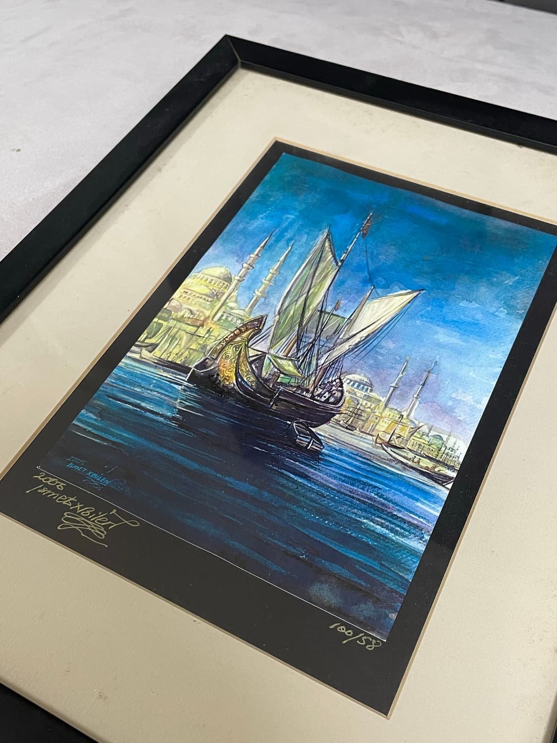 2006년 Ismet 작가 푸른항구 작품 상품이미지2