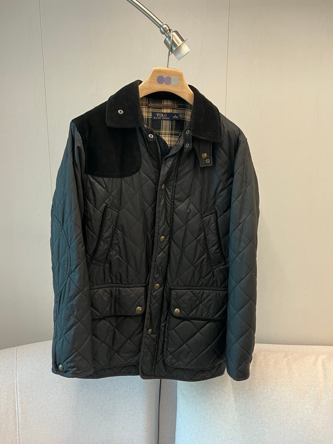 폴로 블랙 퀼팅 자켓  상품이미지10