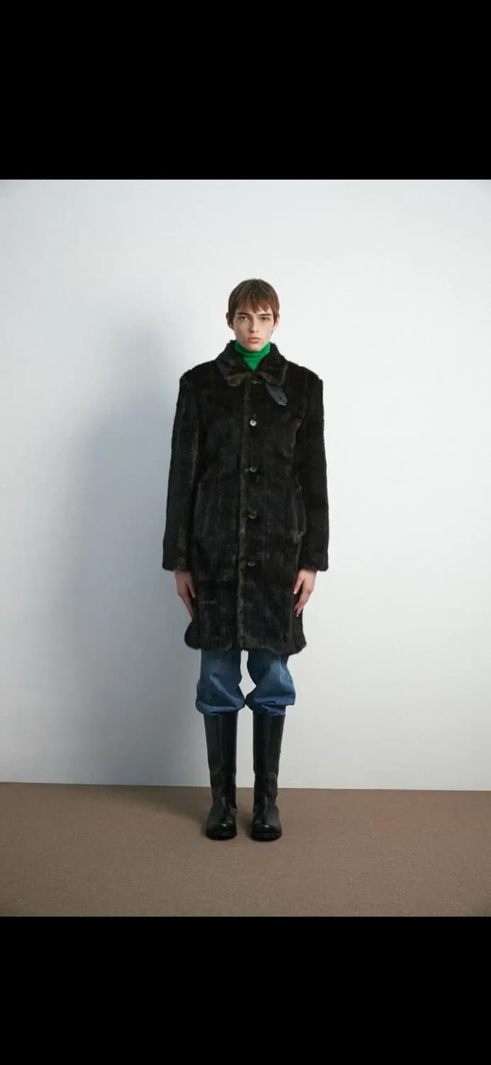 (구매) 문선 퍼 코트 구해요 상품이미지1