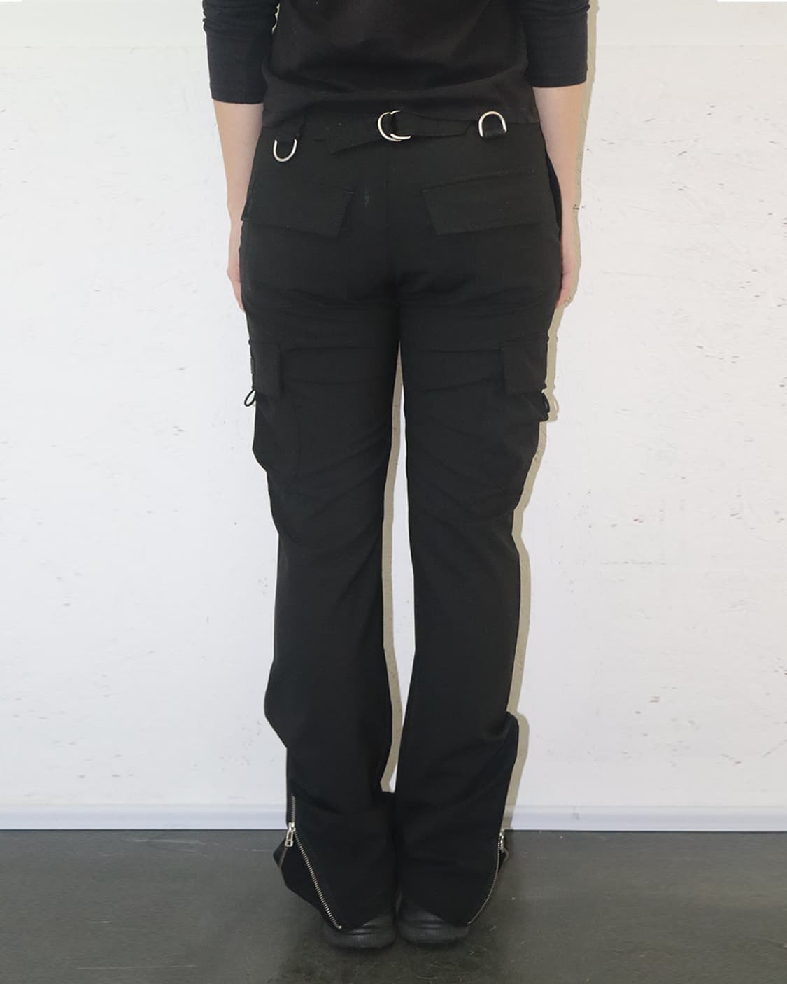 코페르니 로우라이즈 플레어 카고 팬츠 상품이미지3