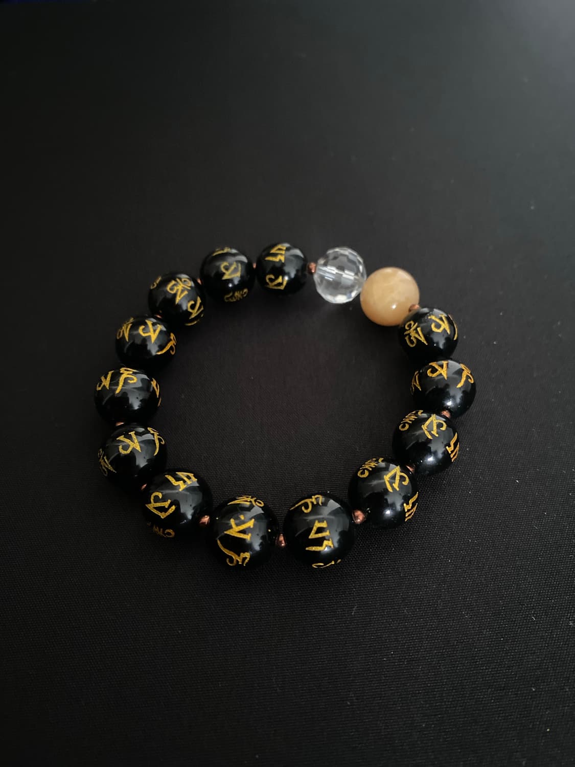 육자대명주 단주 팔찌 12mm 상품이미지1