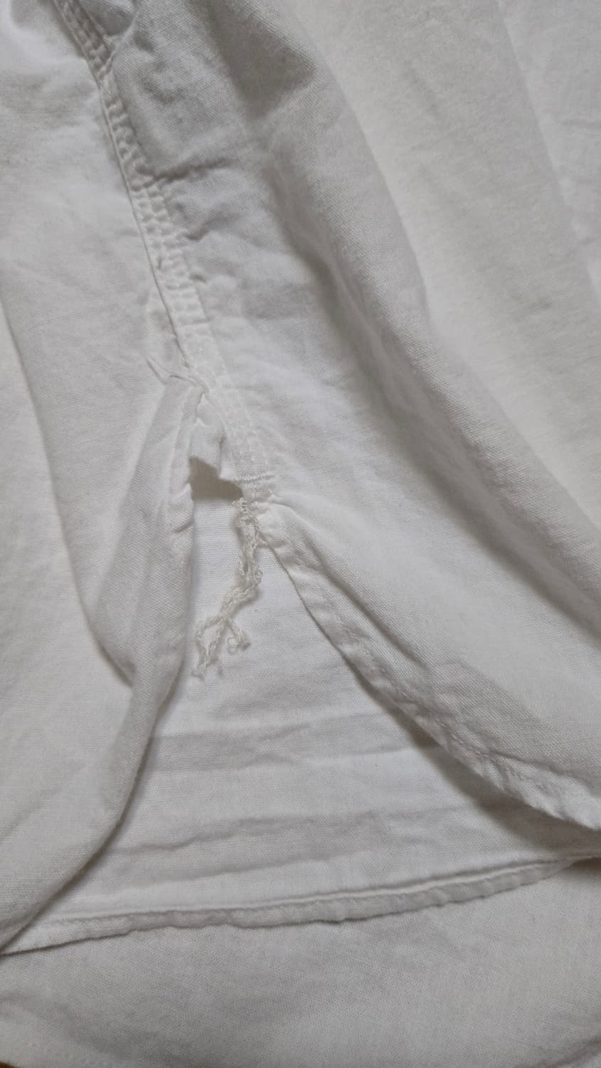 오어슬로우 화이트 샴브레이 셔츠 5 상품이미지6