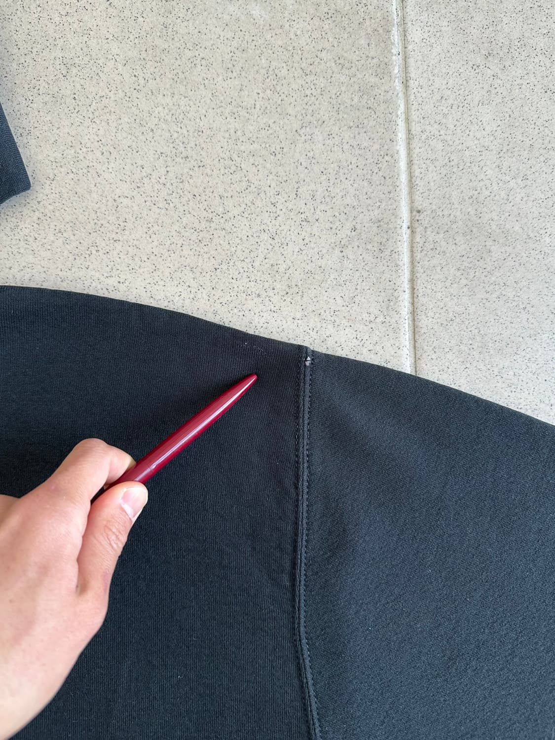 90s 빈티지 러셀 후드 블랙 L 상품이미지7