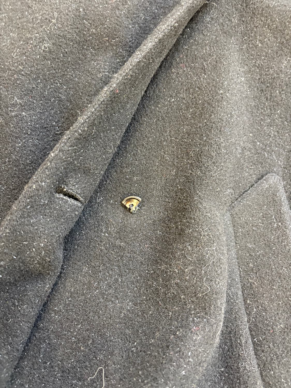 요지 야마모토 울 숏 코트 상품이미지3