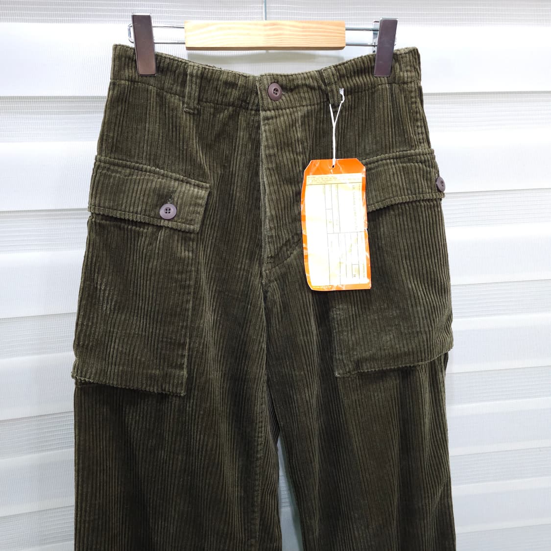 90s HOUSTON 데드스탁 코듀로이 몽키팬츠-우먼26-27정도 상품이미지2