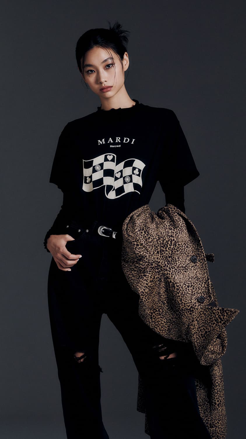 마르디메크르디 레오파드 코트 상품이미지2