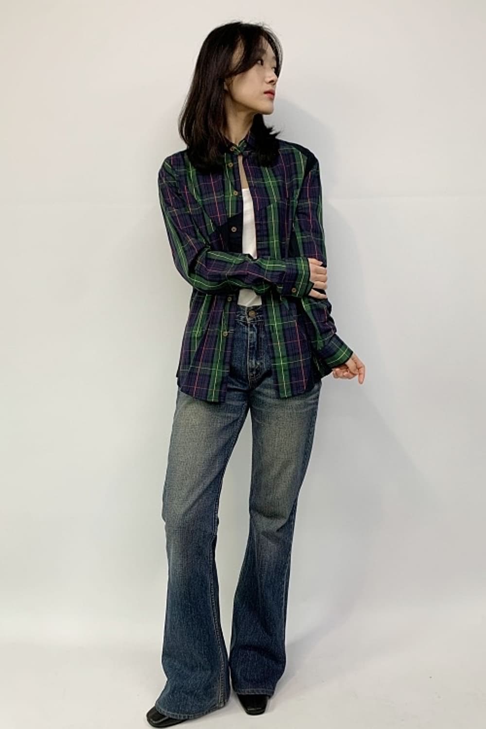 비비안웨스트우드 체크 셔츠 상품이미지1