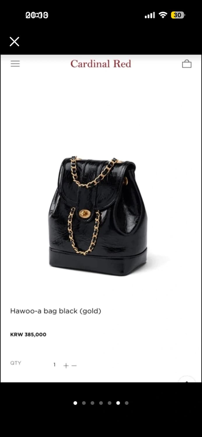 카디널레드 하우아백 블랙 상품이미지1