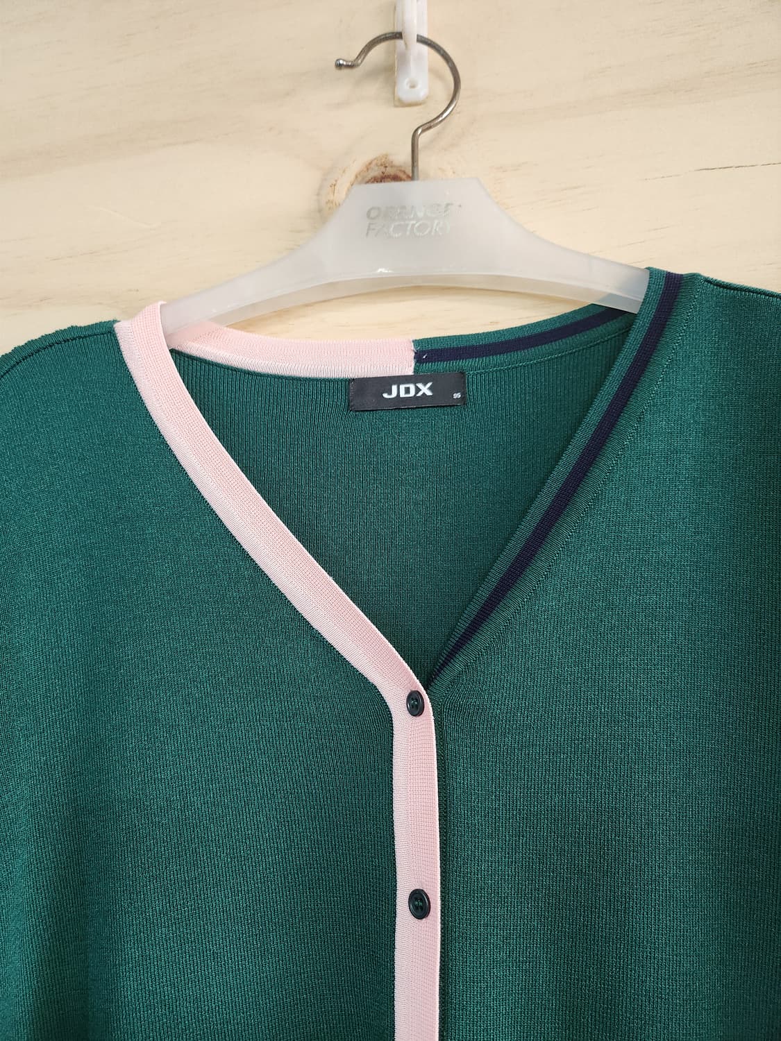 822) JDX 골프 여성 워셔블 브이넥 가디건 상품이미지5