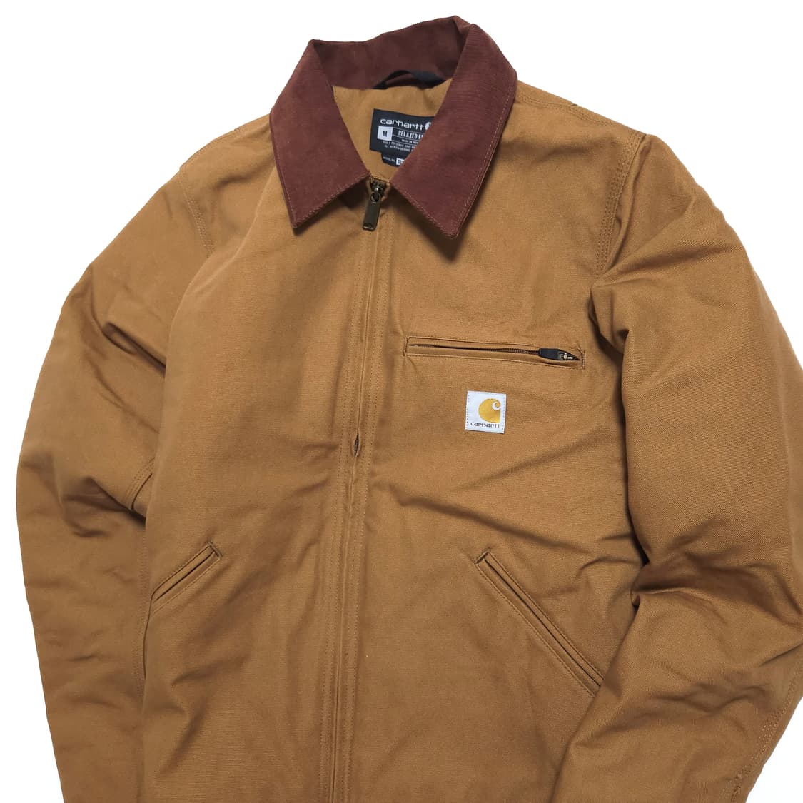 칼하트 OG 덕 디트로이트 자켓 브라운 상품이미지3