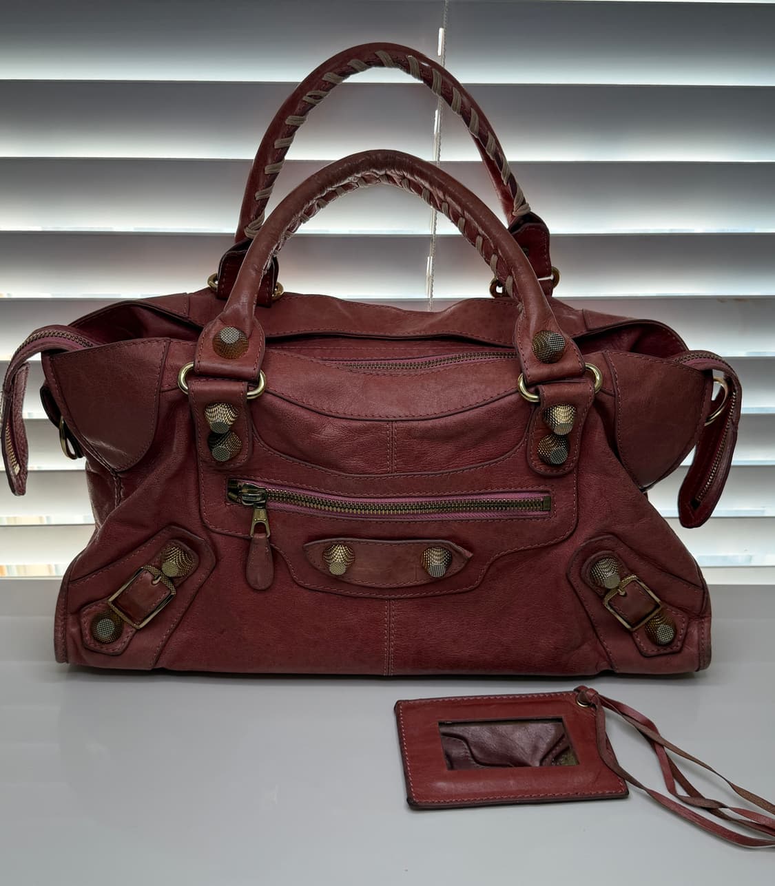 빈티지 발렌시아가 클래식 시티백 상품이미지1