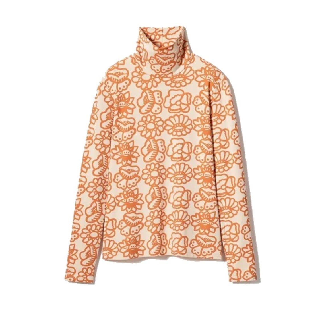 Uniqlo x Marimekko Heattech Flower top 상품이미지1