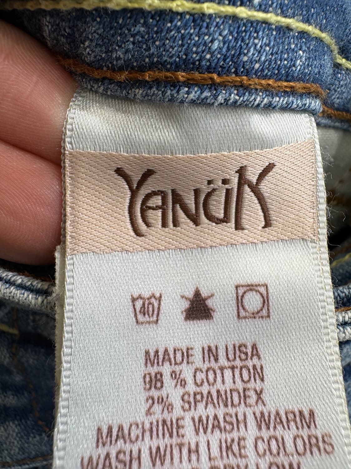 YANUK (Made in USA) 데님팬츠 상품이미지7