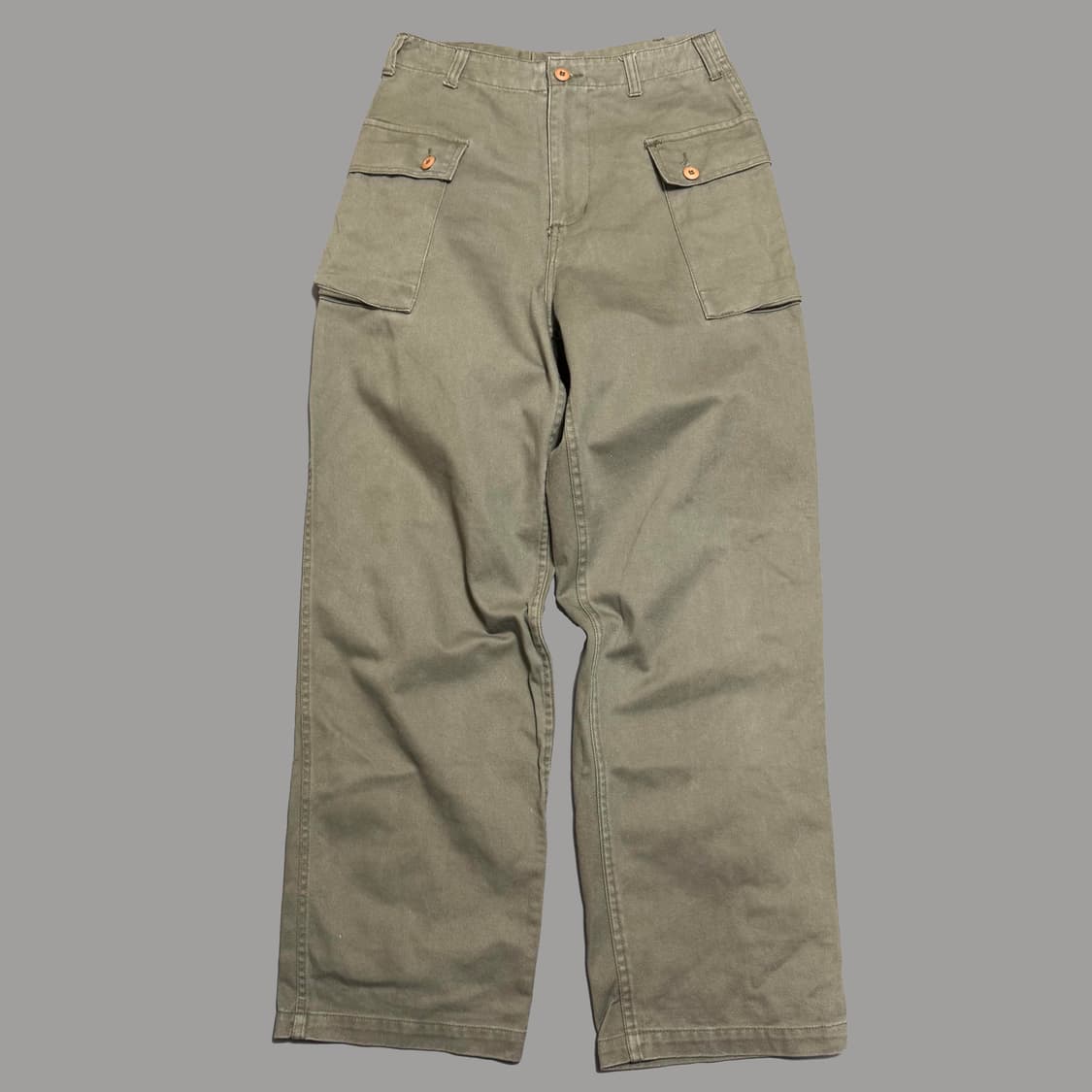 TONGS 올리브컬러 스텐실 M44 필드 트라우저 팬츠 상품이미지8