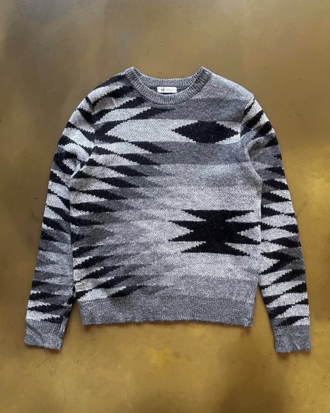 TAKEO KIKUCHI Navajo Mohair Knit Sweater 상품이미지3