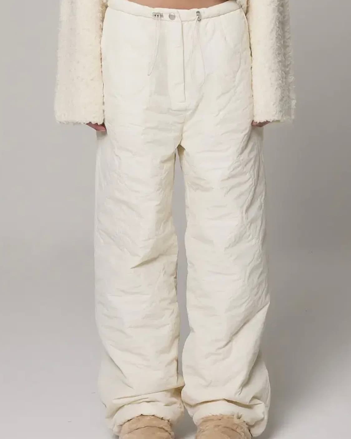 더포르타 wave quilted padded pants s 상품이미지1