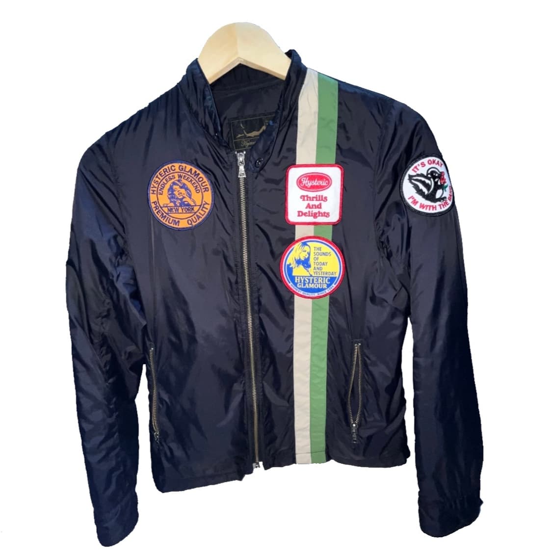 히스테릭글래머 라이더 패딩 자켓 상품이미지1