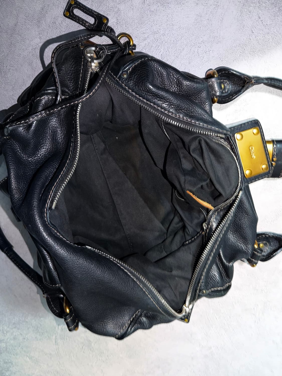 06SS 끌로에패딩턴 백 블랙 상품이미지8