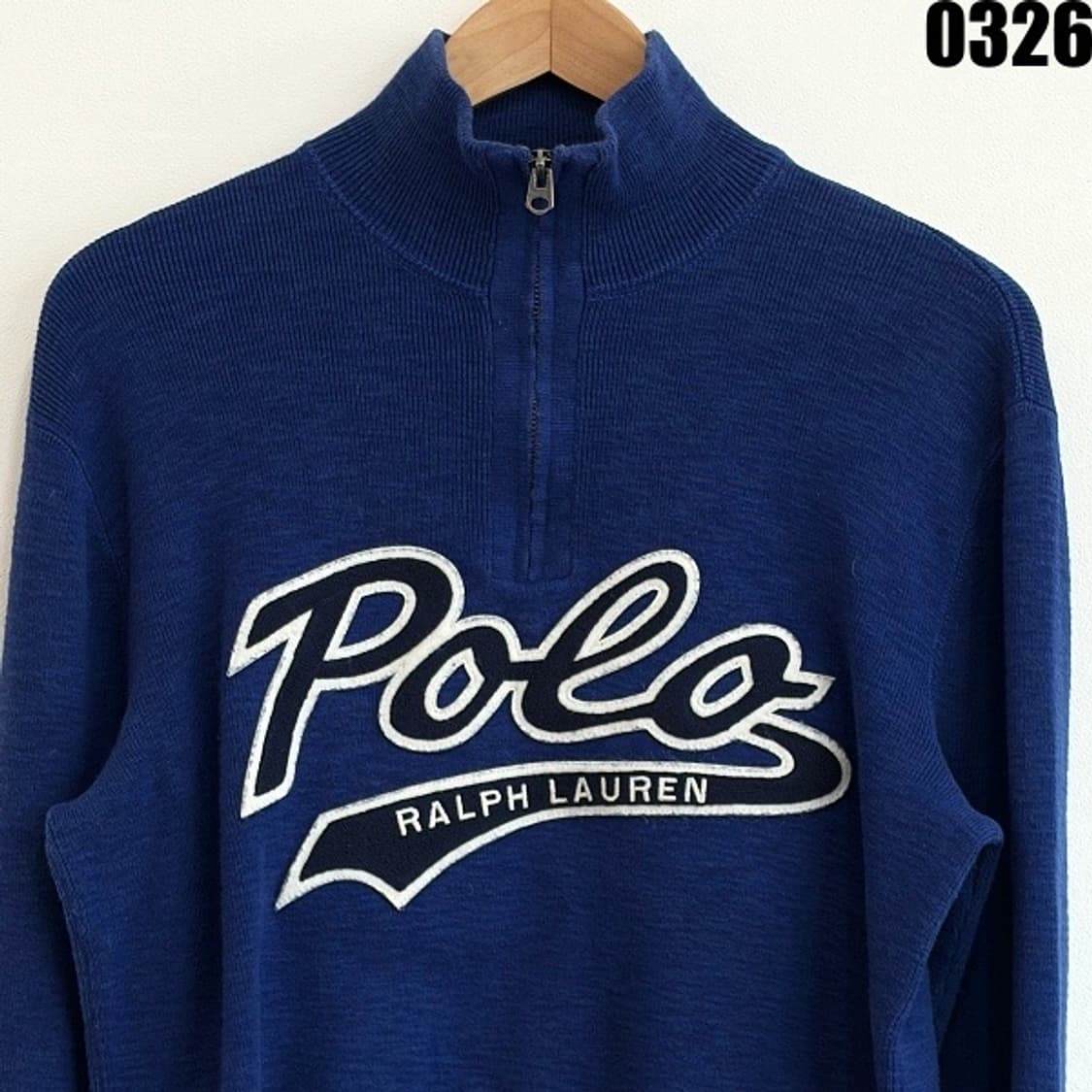 폴로 랄프로렌 하프집업 니트 스웨터 S 0326  상품이미지4