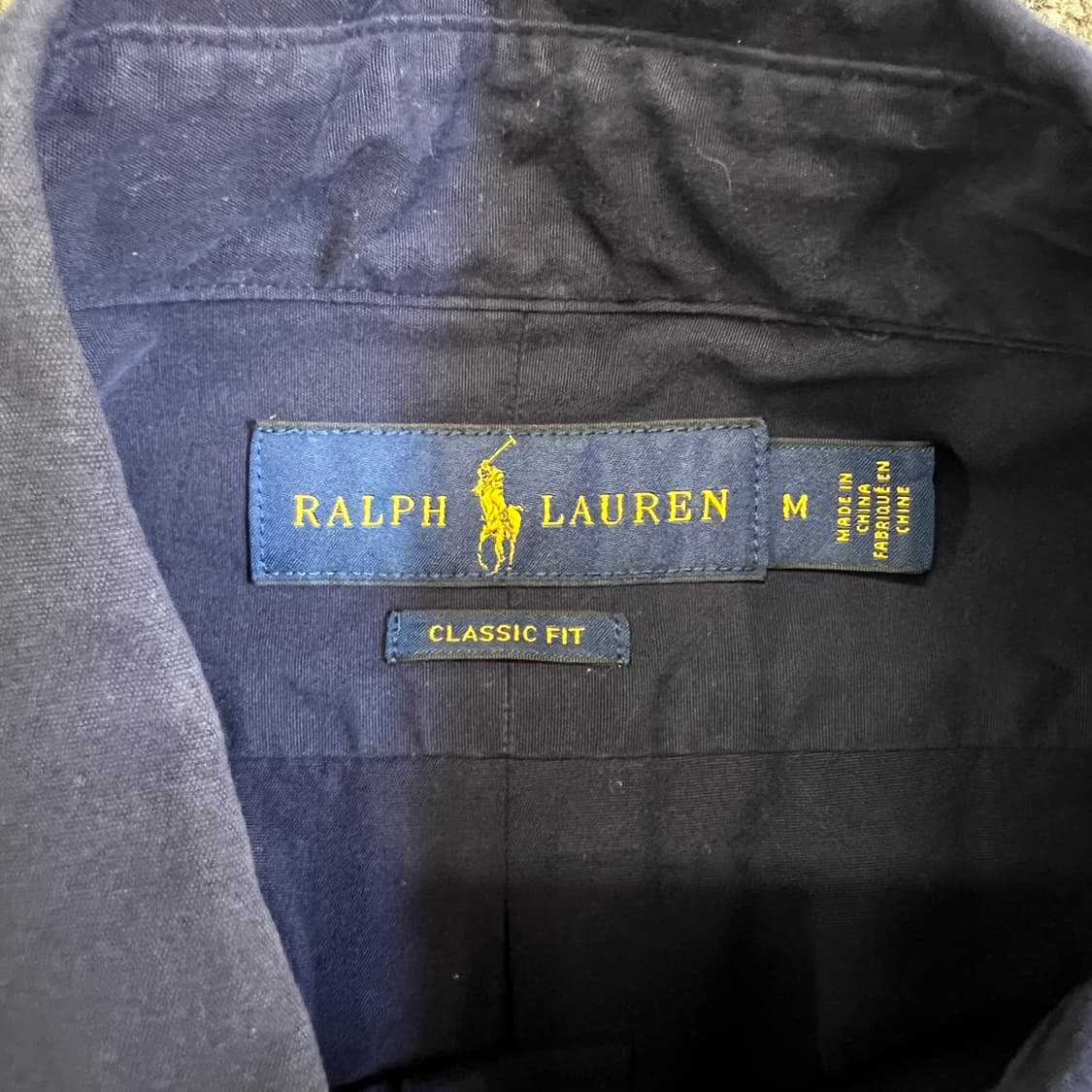 랄프로렌 클래식핏 네이비 셔츠 상품이미지4