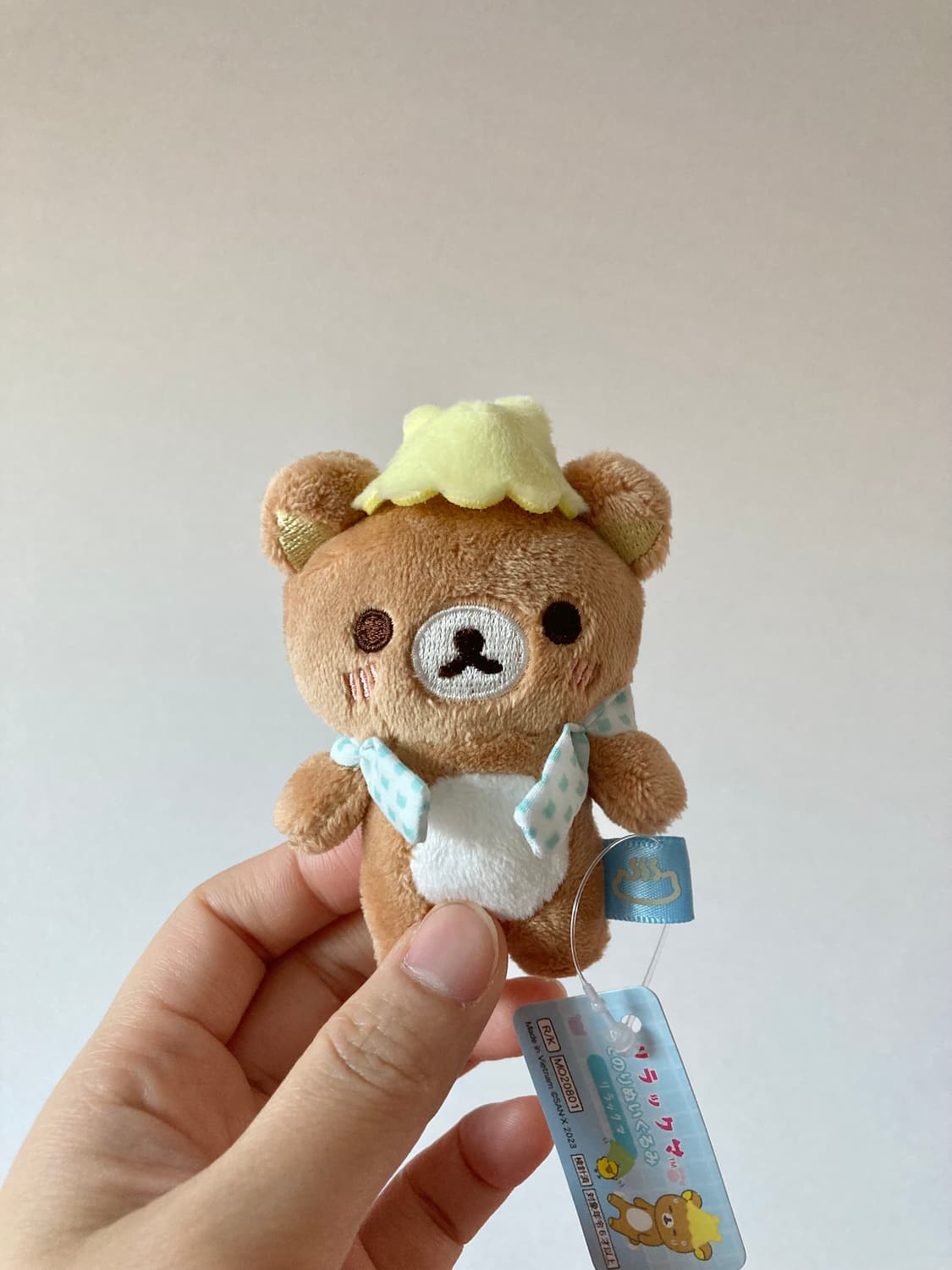 리락쿠마 온천 테노리 인형 상품이미지1