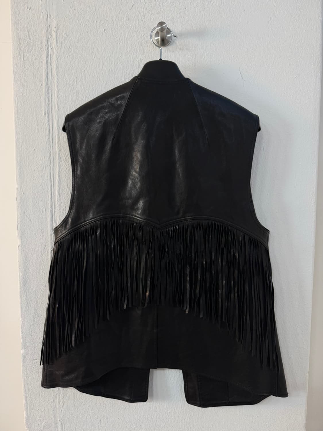 시스템 웨스턴 프린지 레더 베스트  상품이미지4