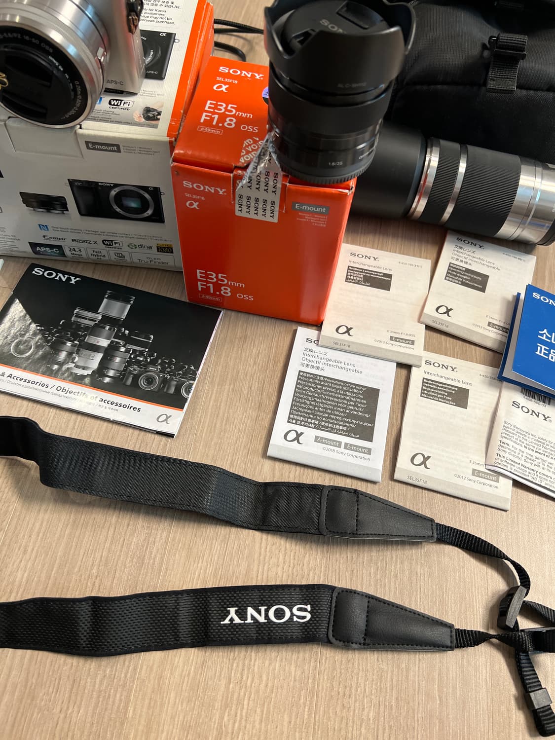 소니 A6000 미러리스+(1650번들,sel35f18,sel55210) 상품이미지4