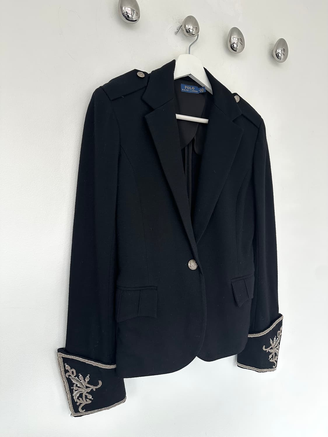 폴로 랄프로렌 나폴레옹 견장 자수 블레이저 상품이미지2