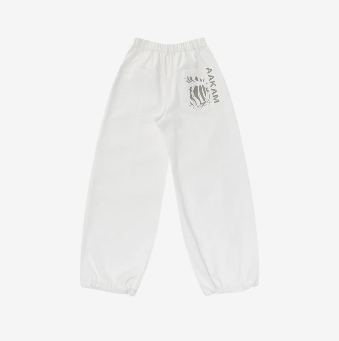 아캄 Knee Pin-tuck Printed Denim Pants 2 상품이미지3