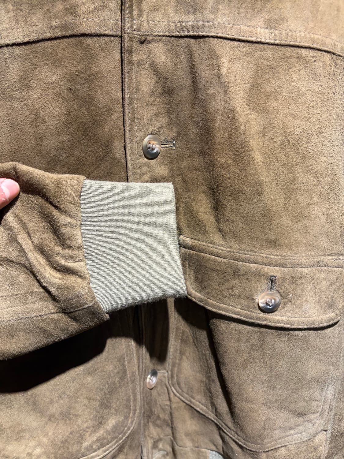 80~90s 독일 A1 스웨이드 블루종 / A1 suede blouson 상품이미지4