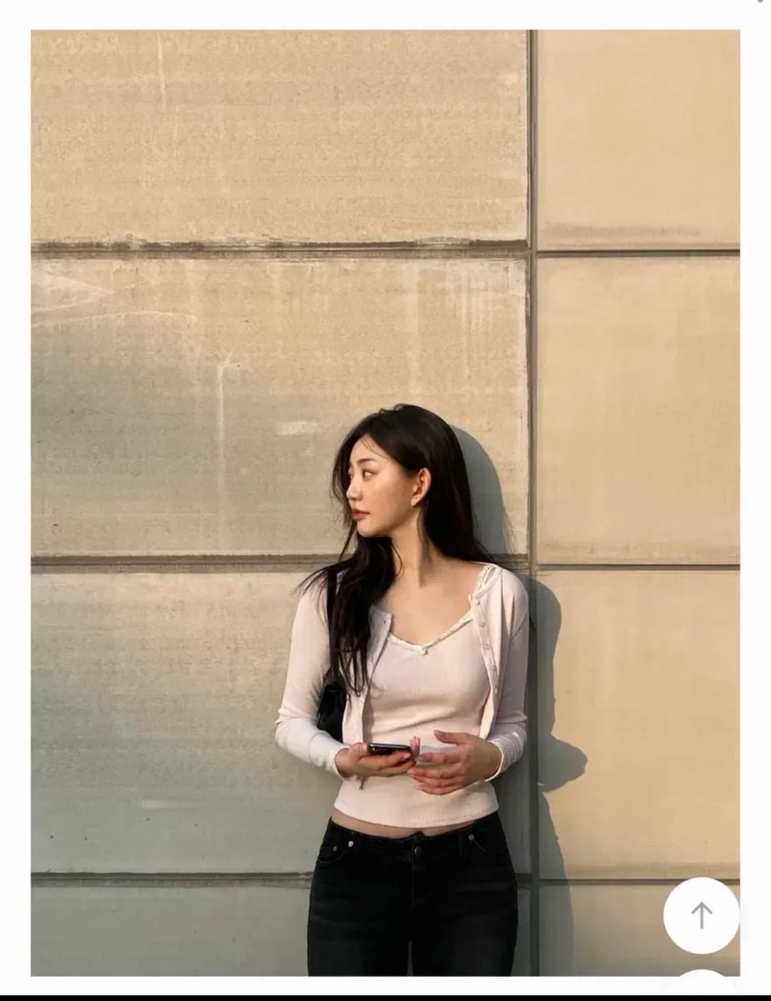 (새상품) 제니오 zaenio  리즈 레이스 슬리브리스/가디건 상품이미지6