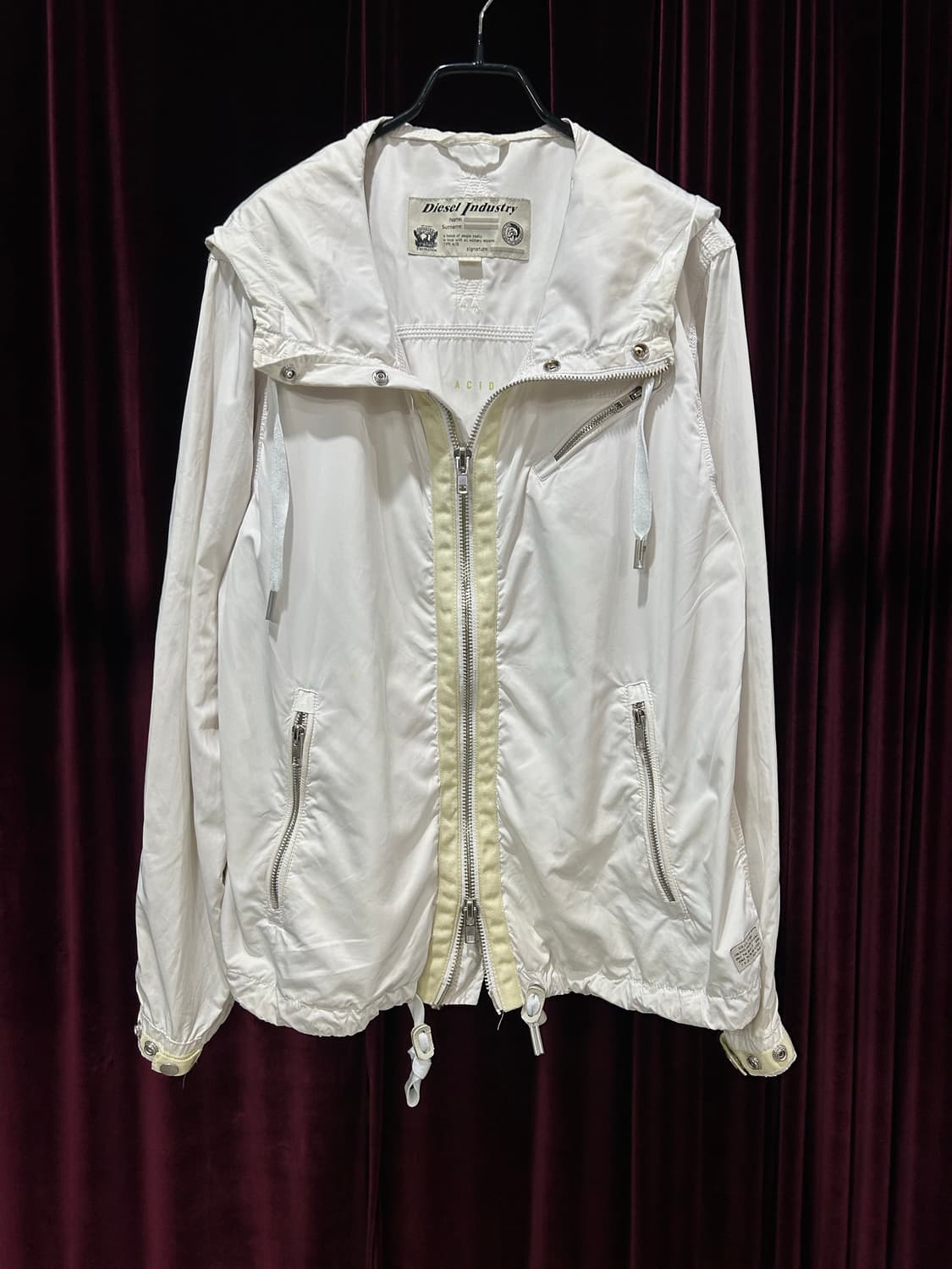 DIESEL INDUSTRY WHITE JACKET 상품이미지1