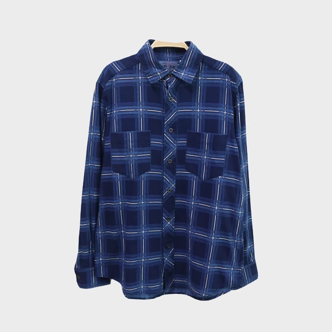 블루블루 체크 셔츠 55224 상품이미지1