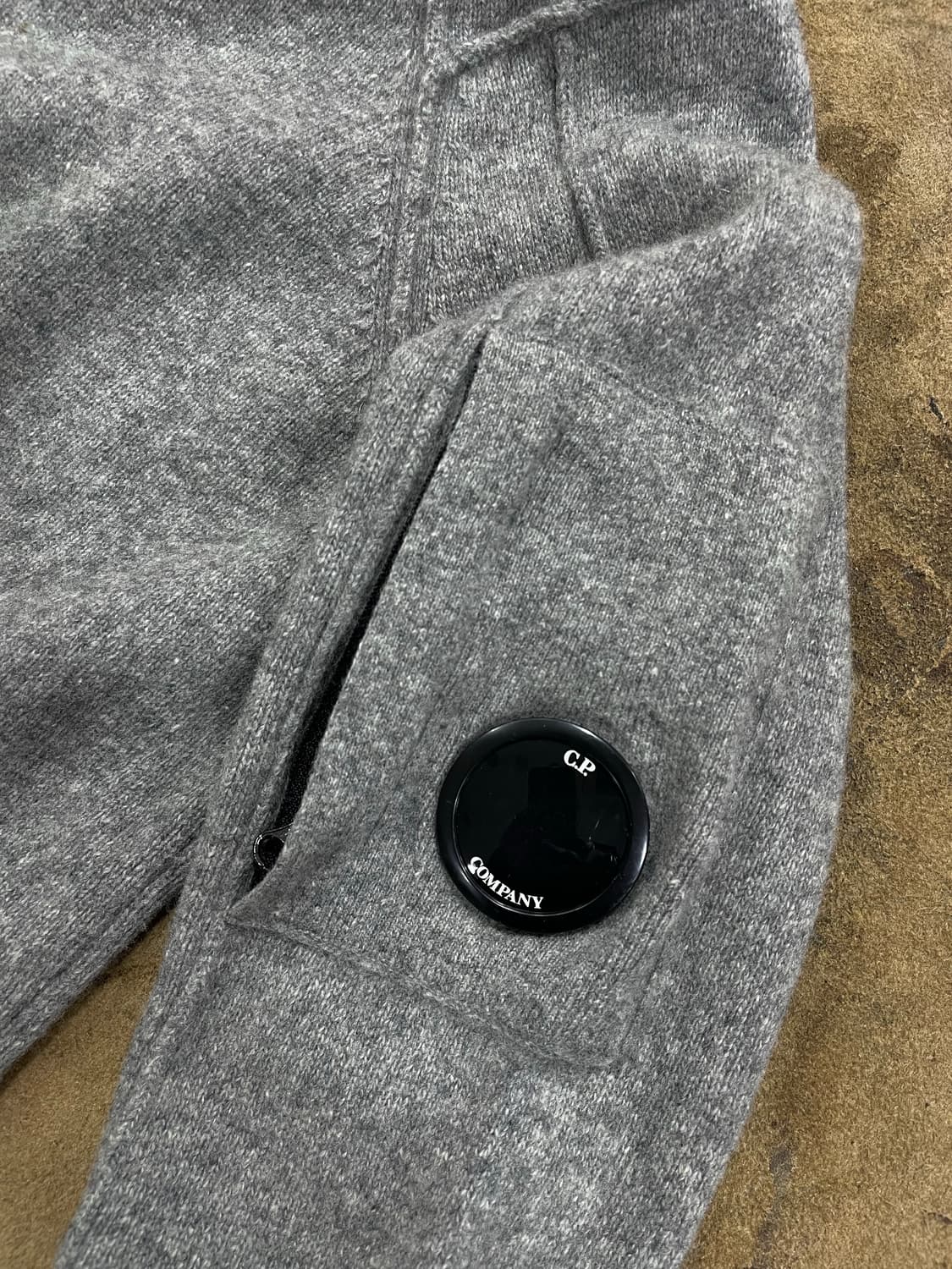 CP컴퍼니/그레이 울혼방 고글니트티(S) 상품이미지4