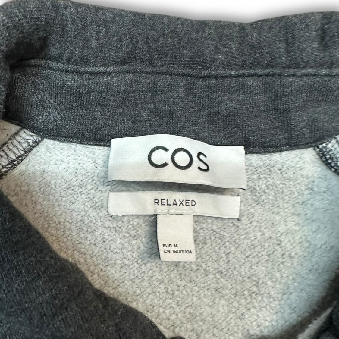 코스 하프집업 카라 맨투맨 상품이미지4