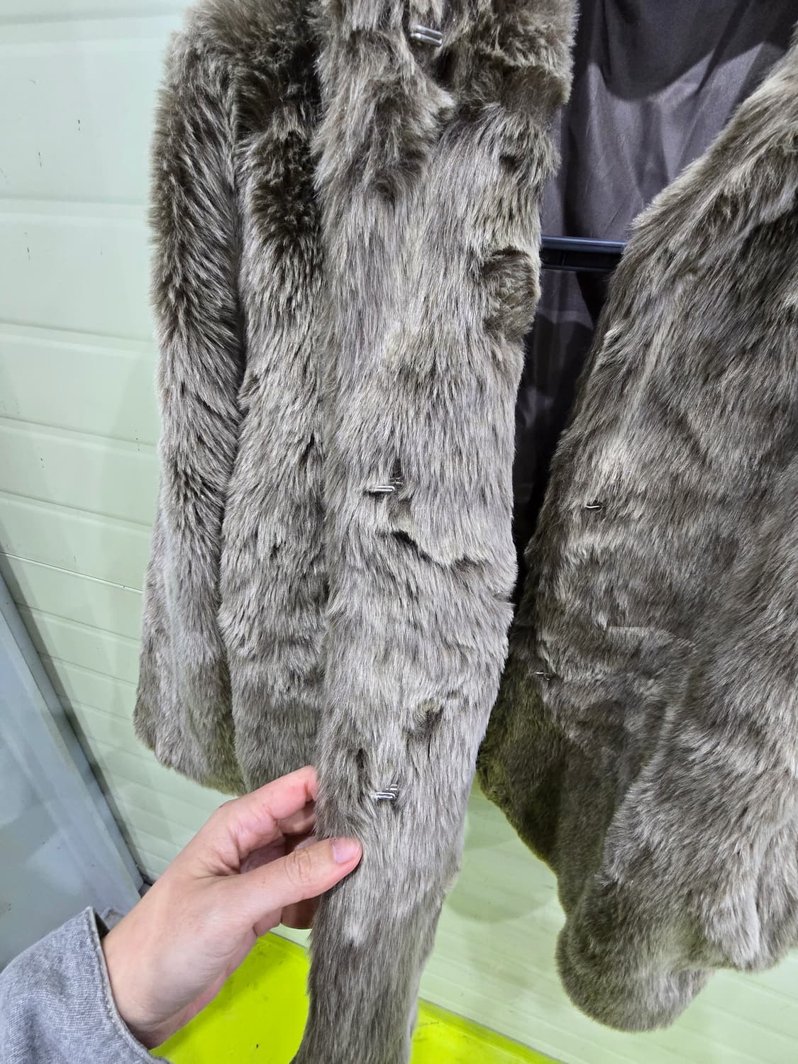 일본 빈티지 퍼 자켓 L 상품이미지4