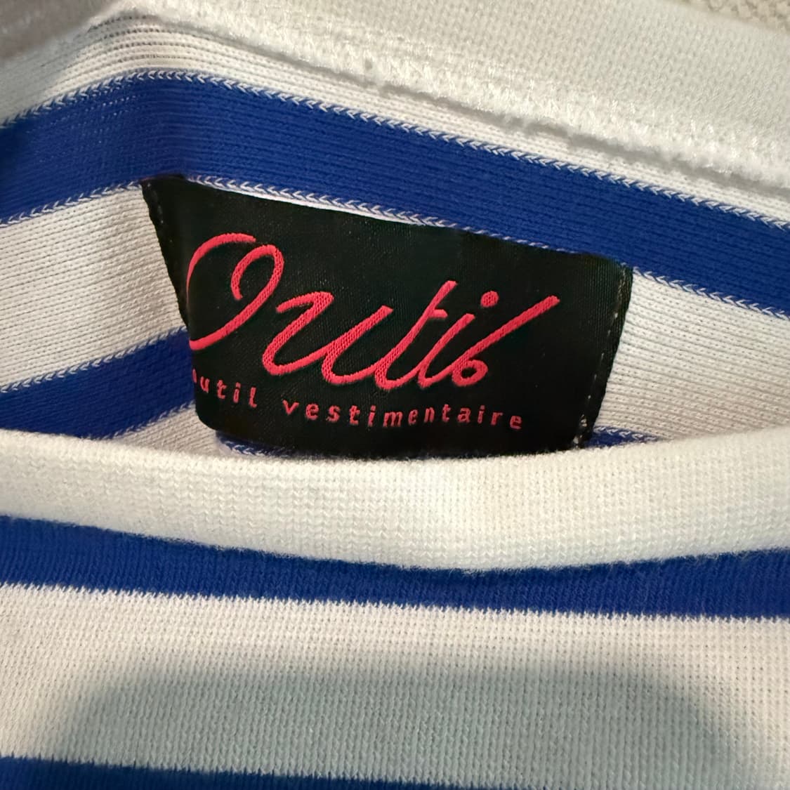 [3]우티 outil Tricot AAST Blue White 상품이미지6