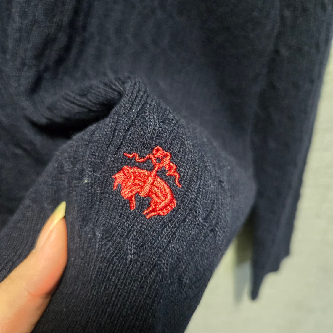 브룩스브라더스 울 캐시미어 꽈베기 니트  상품이미지3