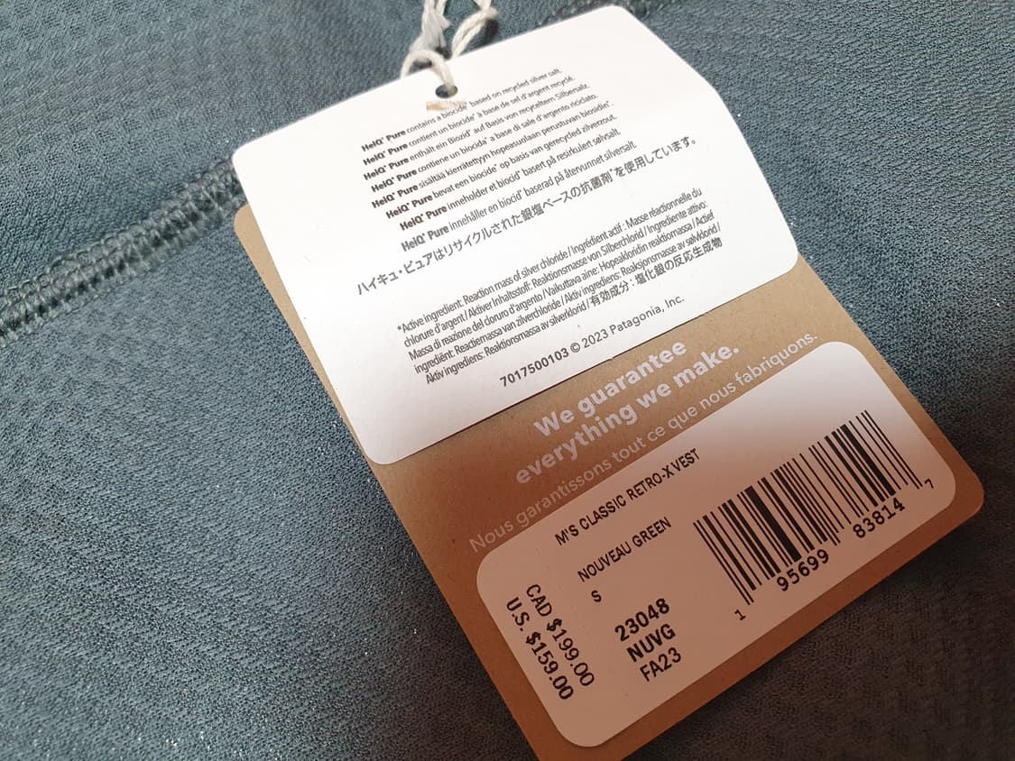 (새상품)파타고니아 맨즈 레트로 베스트 S 상품이미지5