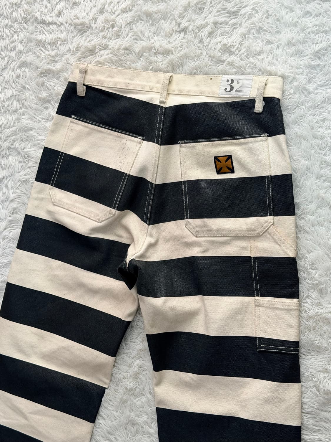 BOB DONG - 16oz 헤비 웨이트 프리즈너 팬츠 상품이미지9