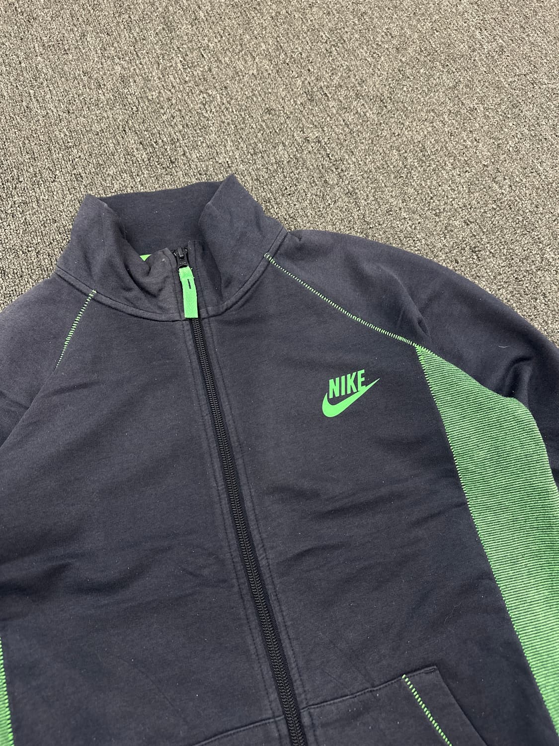 M) 나이키 00s 배색 집업 져지 트랙탑  상품이미지3