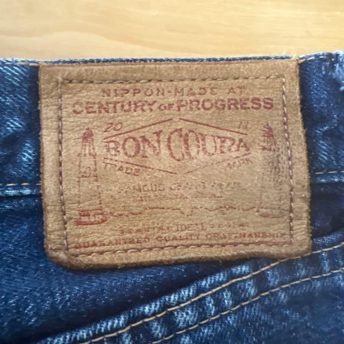 본쿠라 XX 데님 32 사이즈 상품이미지4