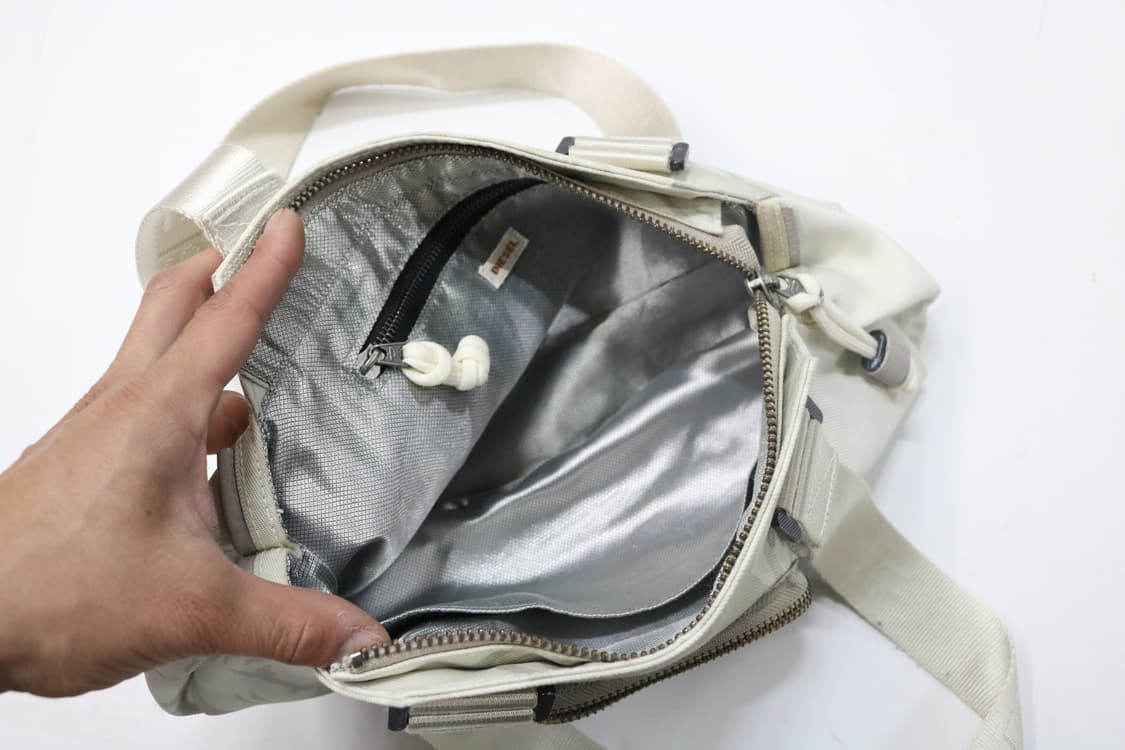 DIESEL 디젤 빈티지 카모 패턴 자카드 로고 스트랩 숄더백 상품이미지7