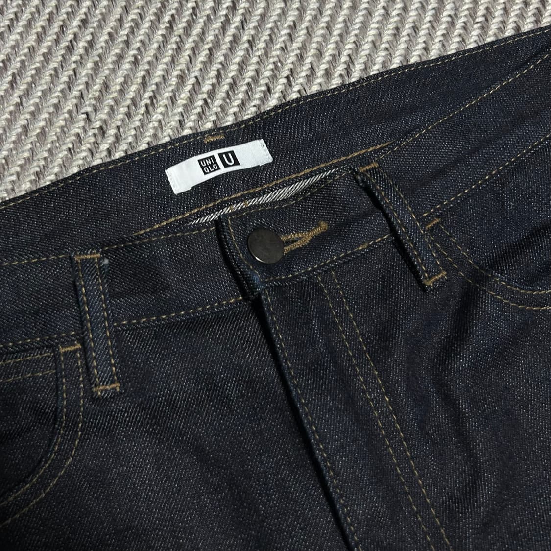 [32inch] Uniqlo 유니클로 셀비지 데님팬츠 상품이미지4