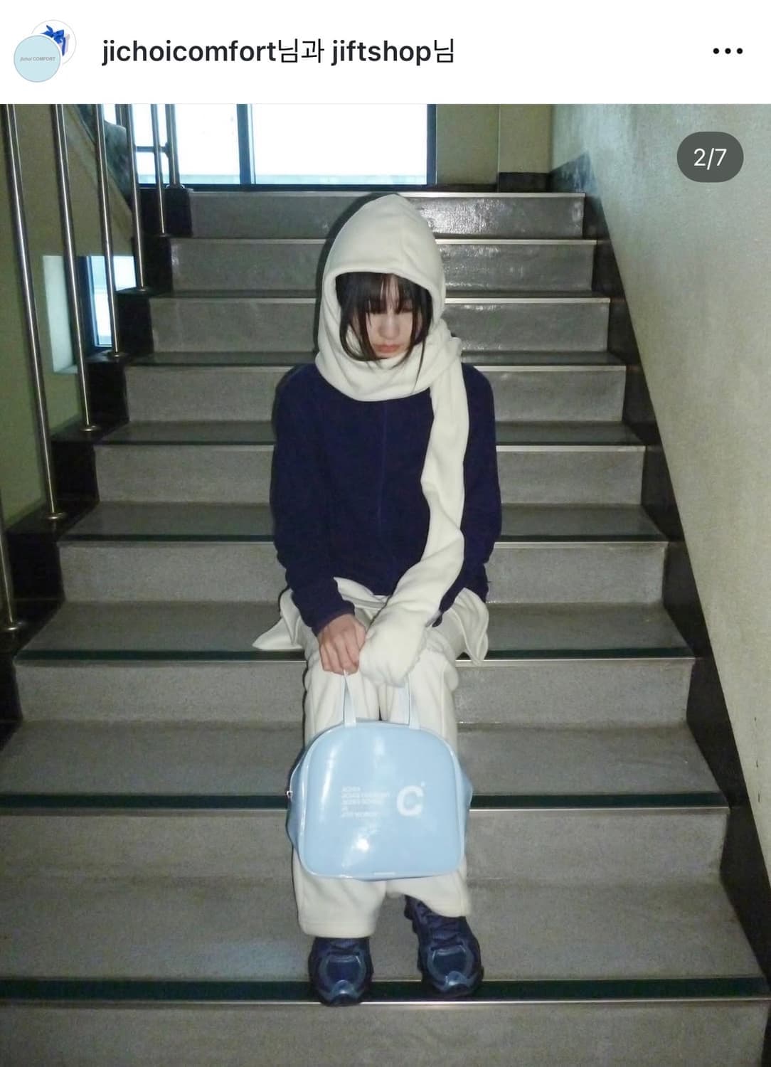 지초이 컴포트 24-006 FLEECE GLOVE SCARF 글러브 상품이미지2