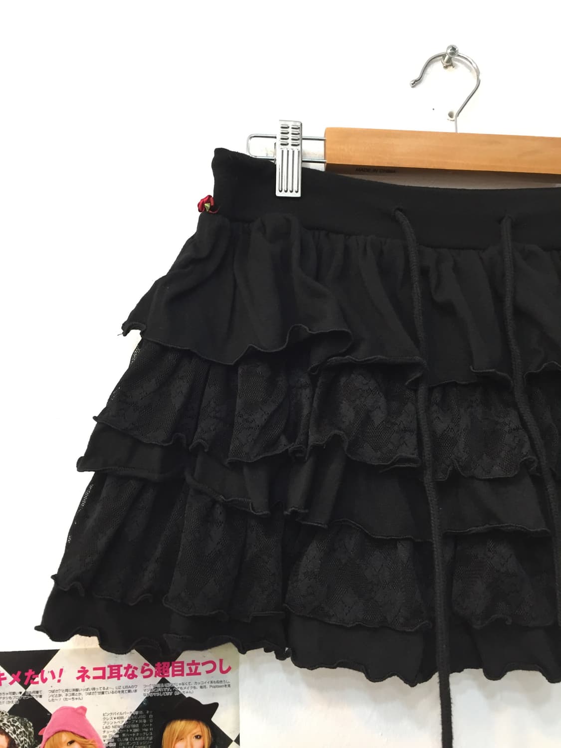 장미 러플 캉캉 스커트 상품이미지2