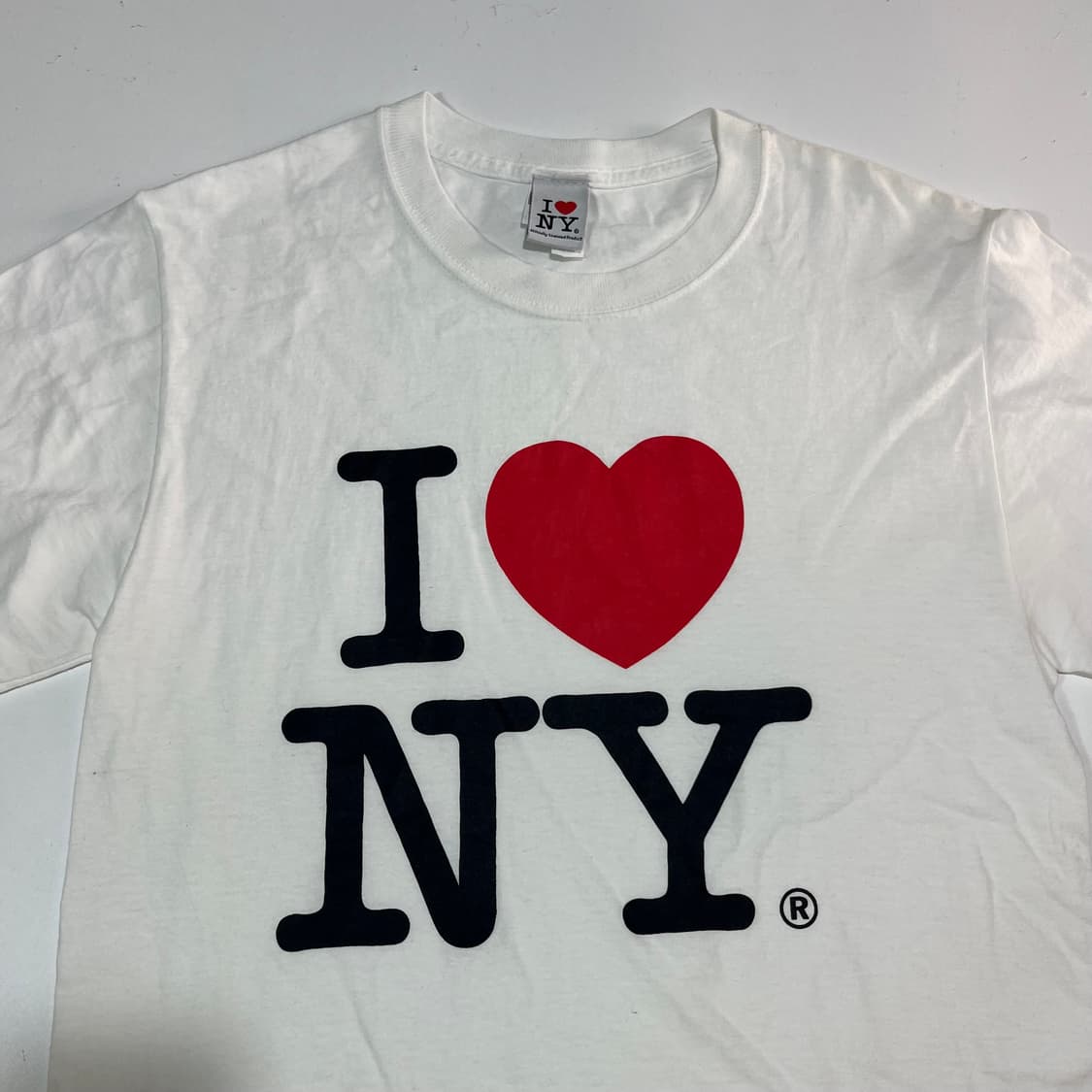 I Love NY 프린팅 반팔 티셔츠 상품이미지2